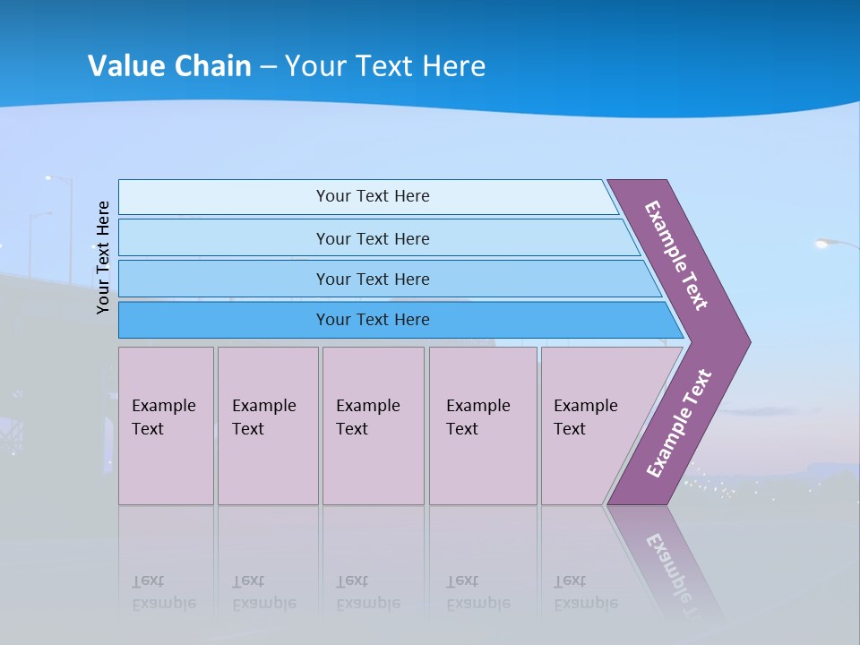 Canada Traffic Qew PowerPoint Template