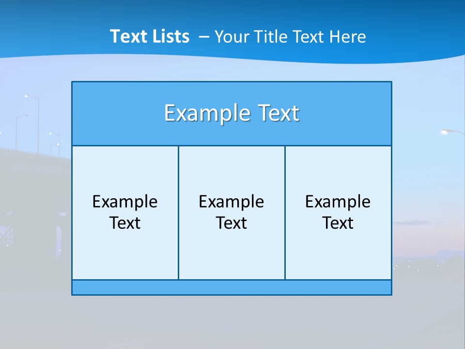 Canada Traffic Qew PowerPoint Template
