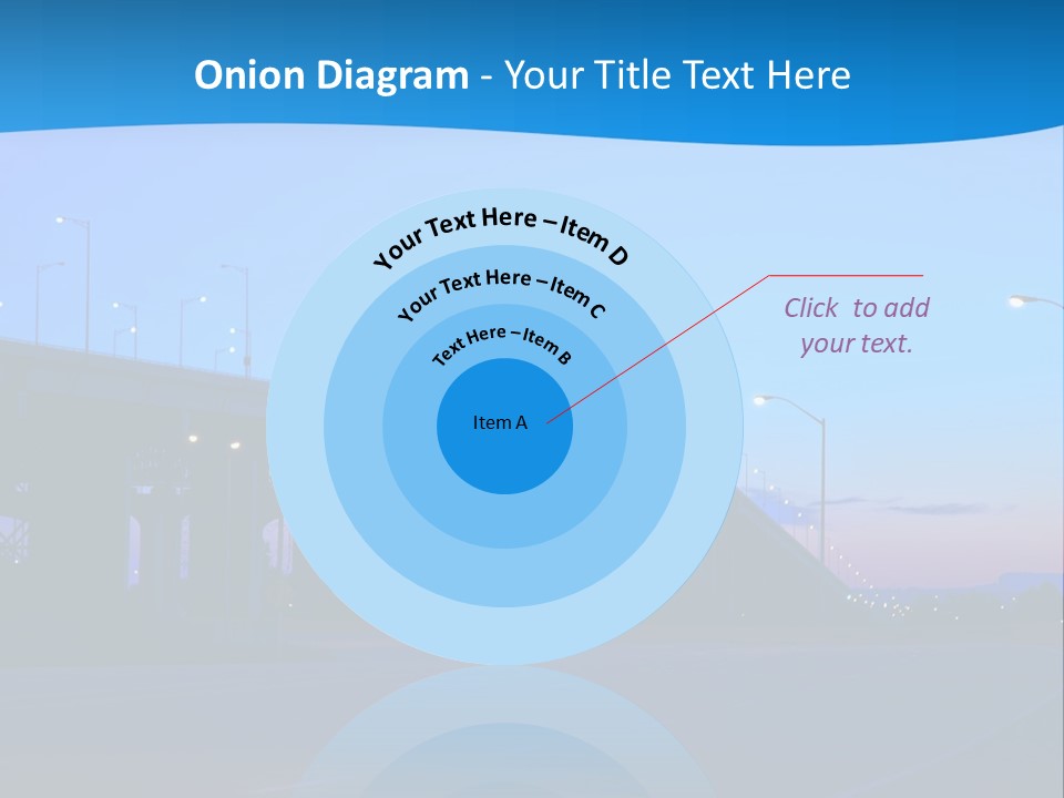 Canada Traffic Qew PowerPoint Template
