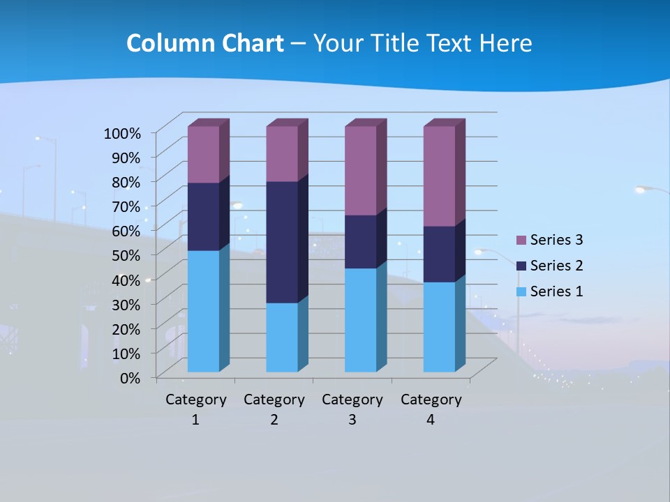 Canada Traffic Qew PowerPoint Template
