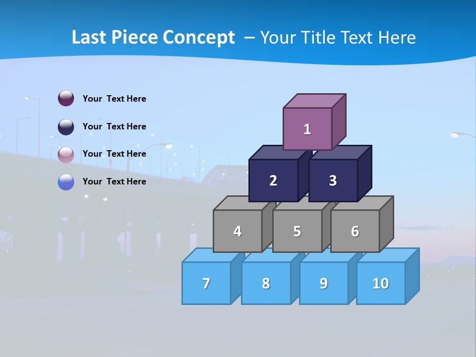 Canada Traffic Qew PowerPoint Template