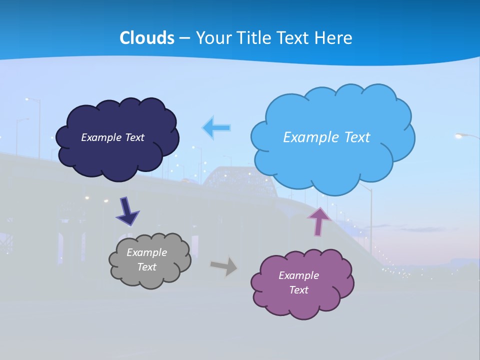 Canada Traffic Qew PowerPoint Template