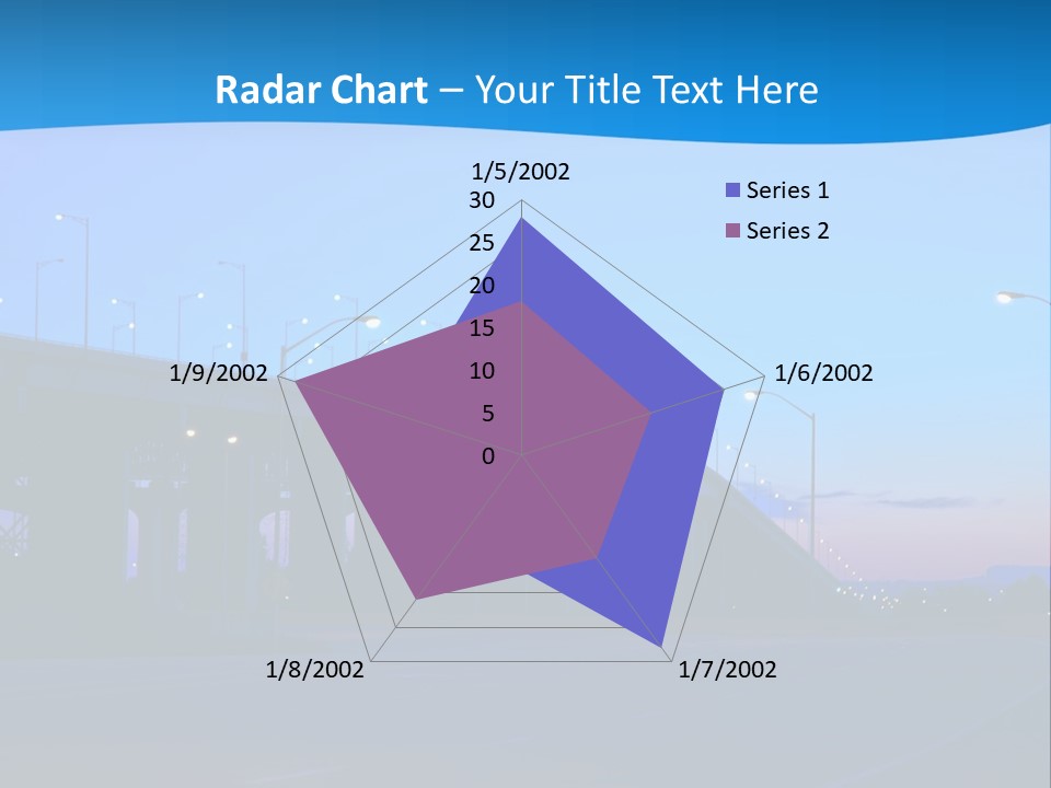 Canada Traffic Qew PowerPoint Template