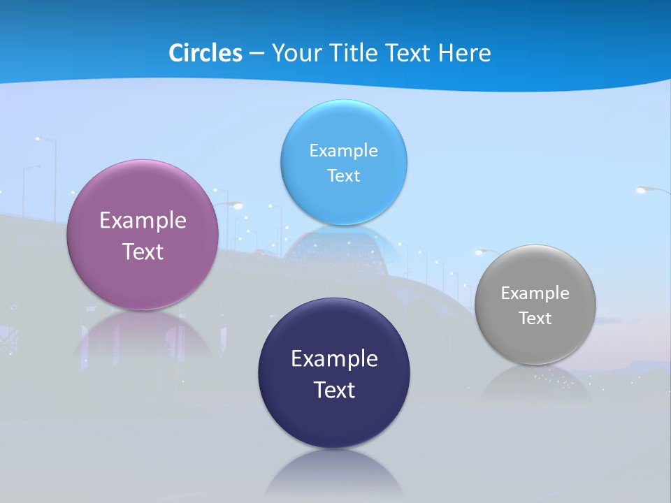 Canada Traffic Qew PowerPoint Template