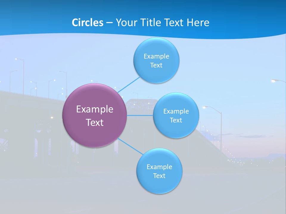 Canada Traffic Qew PowerPoint Template