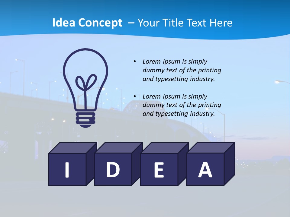 Canada Traffic Qew PowerPoint Template