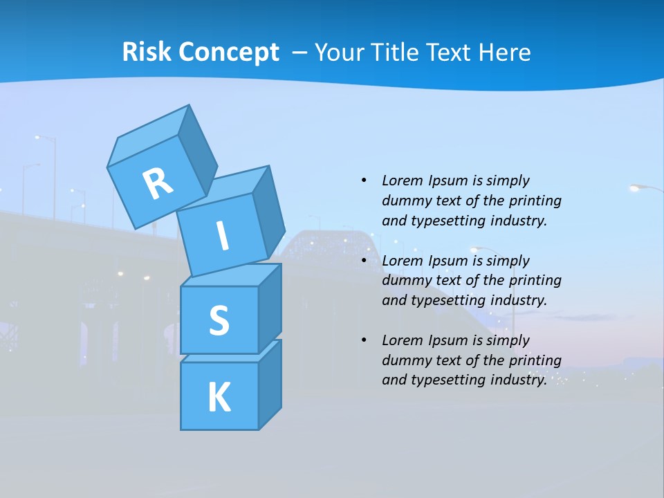 Canada Traffic Qew PowerPoint Template