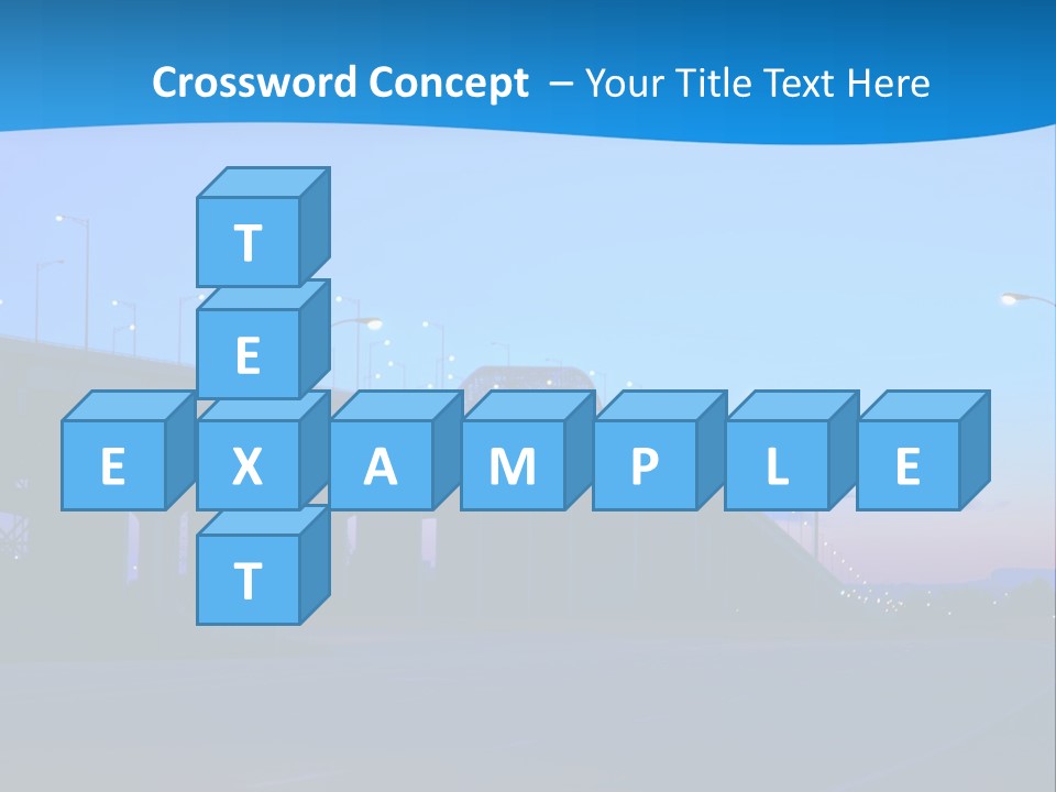Canada Traffic Qew PowerPoint Template