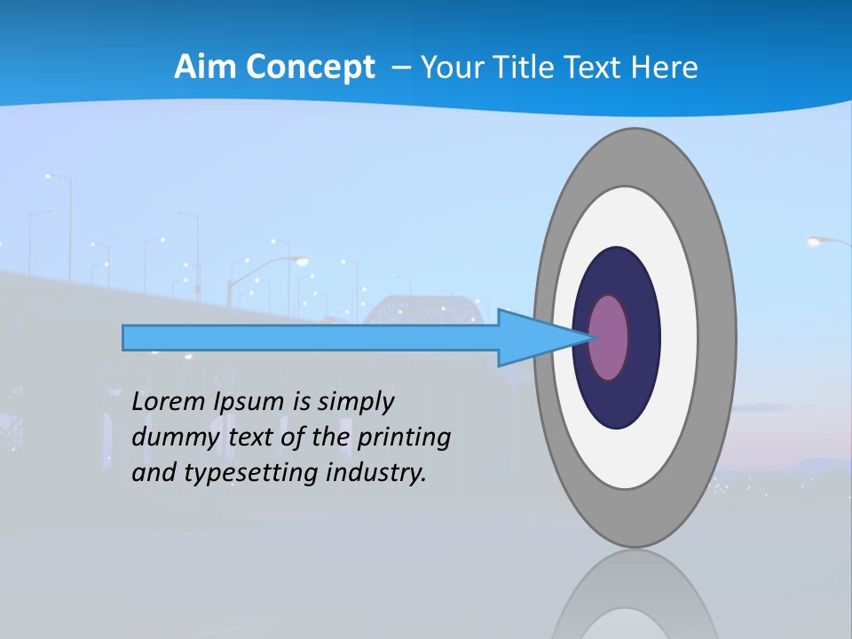 Canada Traffic Qew PowerPoint Template