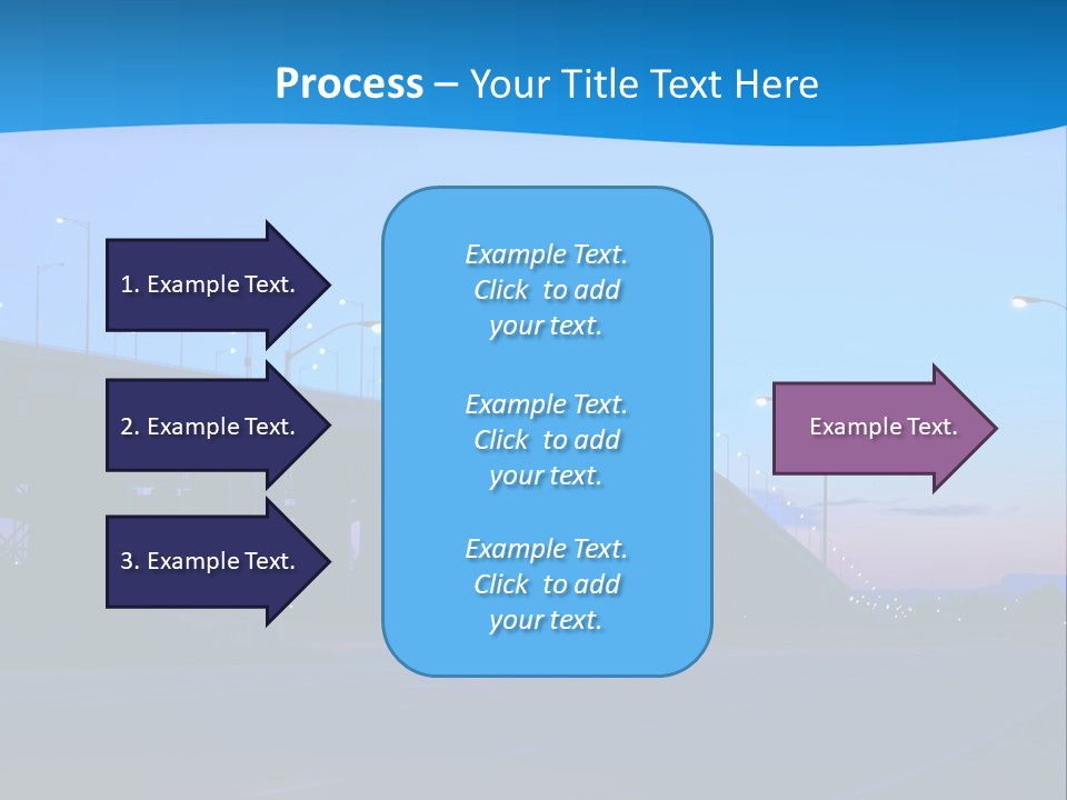 Canada Traffic Qew PowerPoint Template