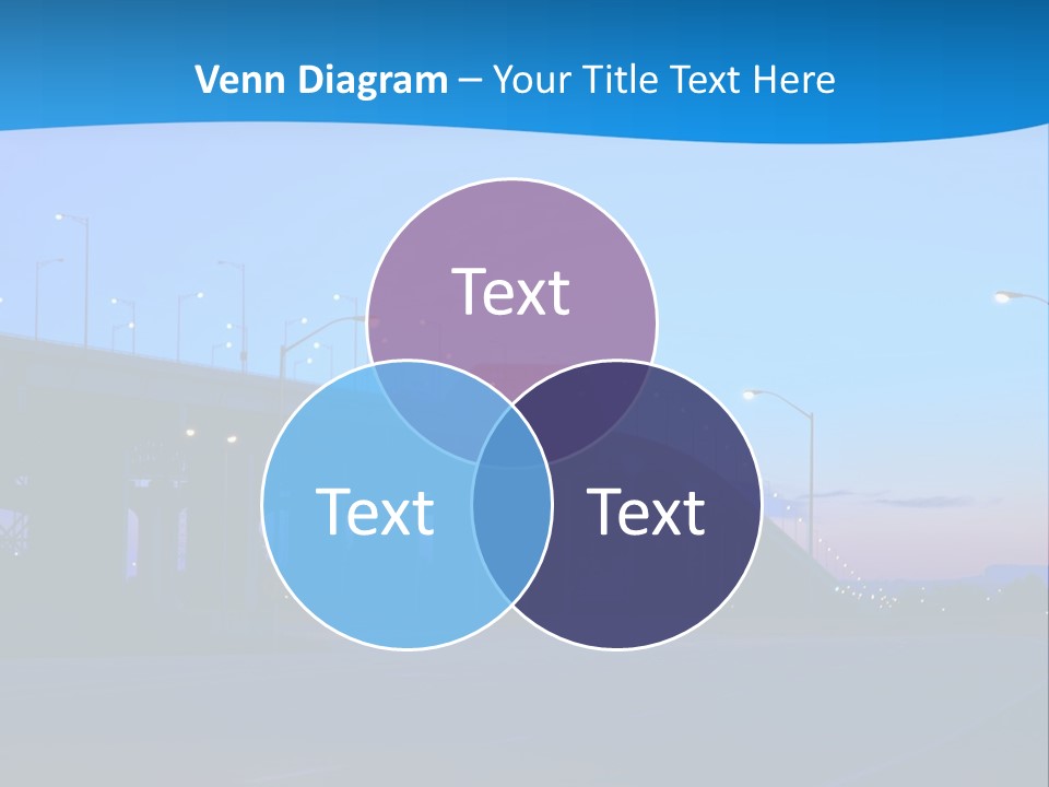 Canada Traffic Qew PowerPoint Template