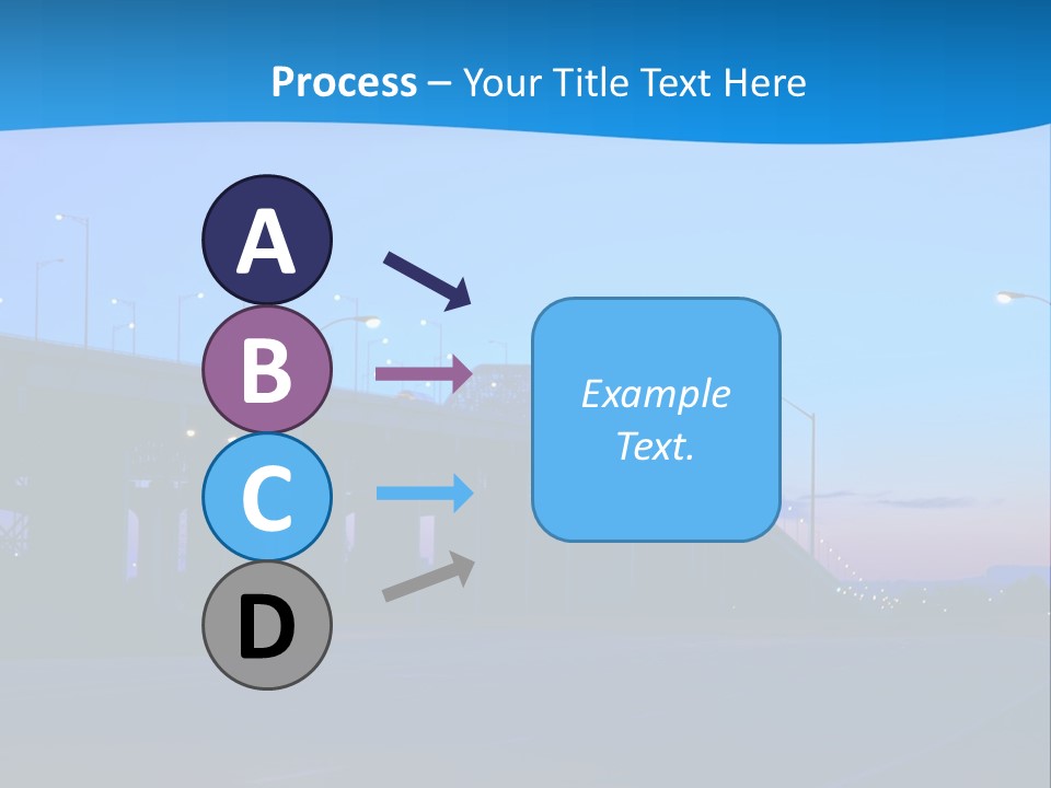 Canada Traffic Qew PowerPoint Template