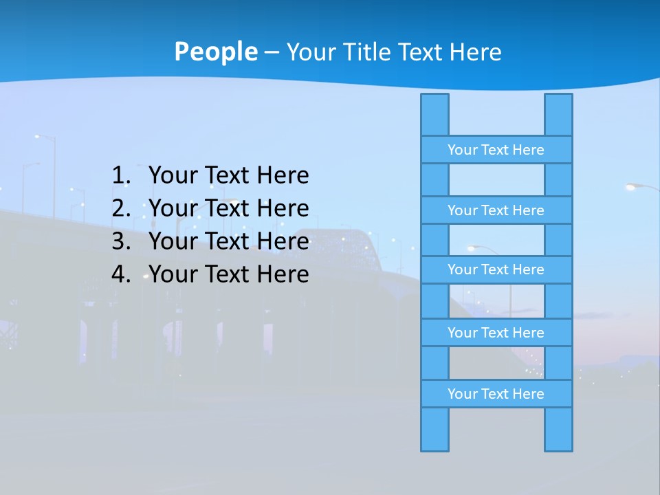 Canada Traffic Qew PowerPoint Template