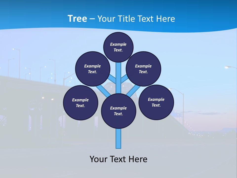 Canada Traffic Qew PowerPoint Template
