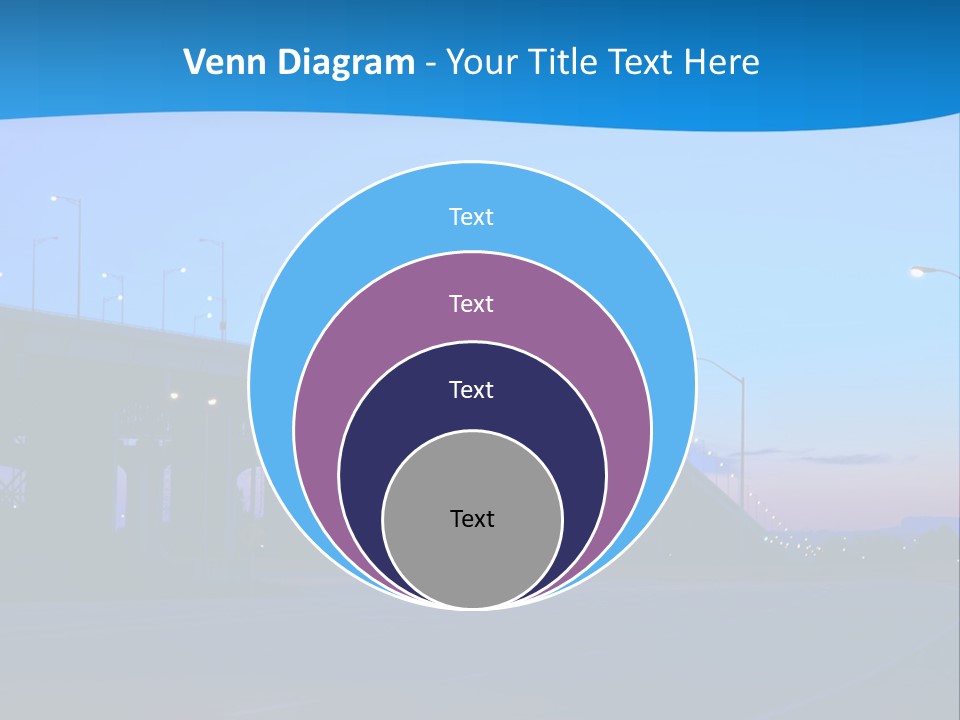 Canada Traffic Qew PowerPoint Template