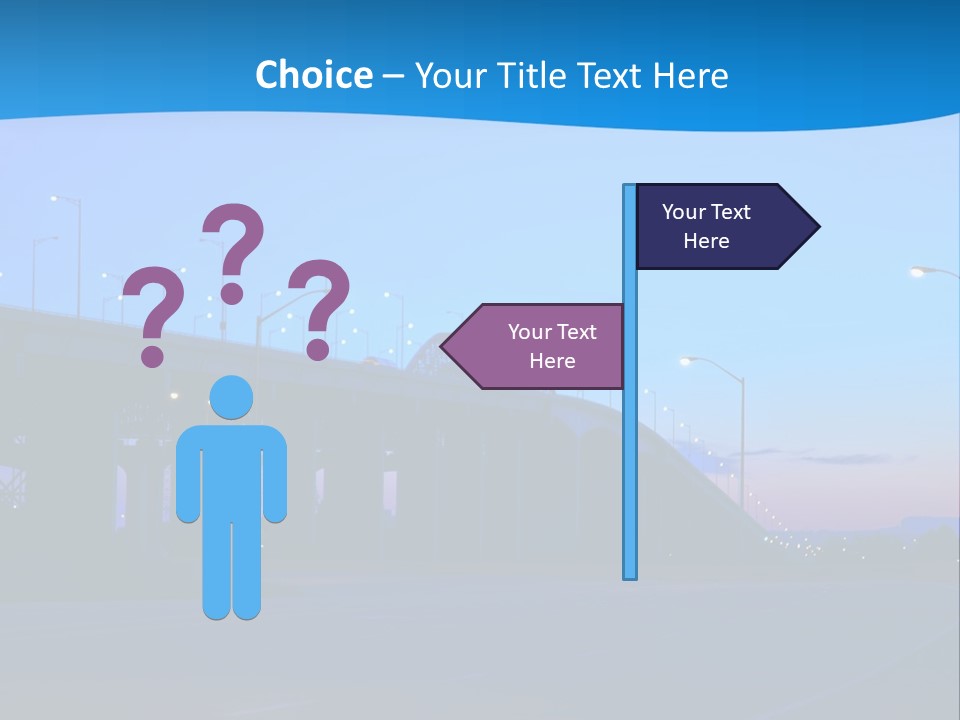 Canada Traffic Qew PowerPoint Template