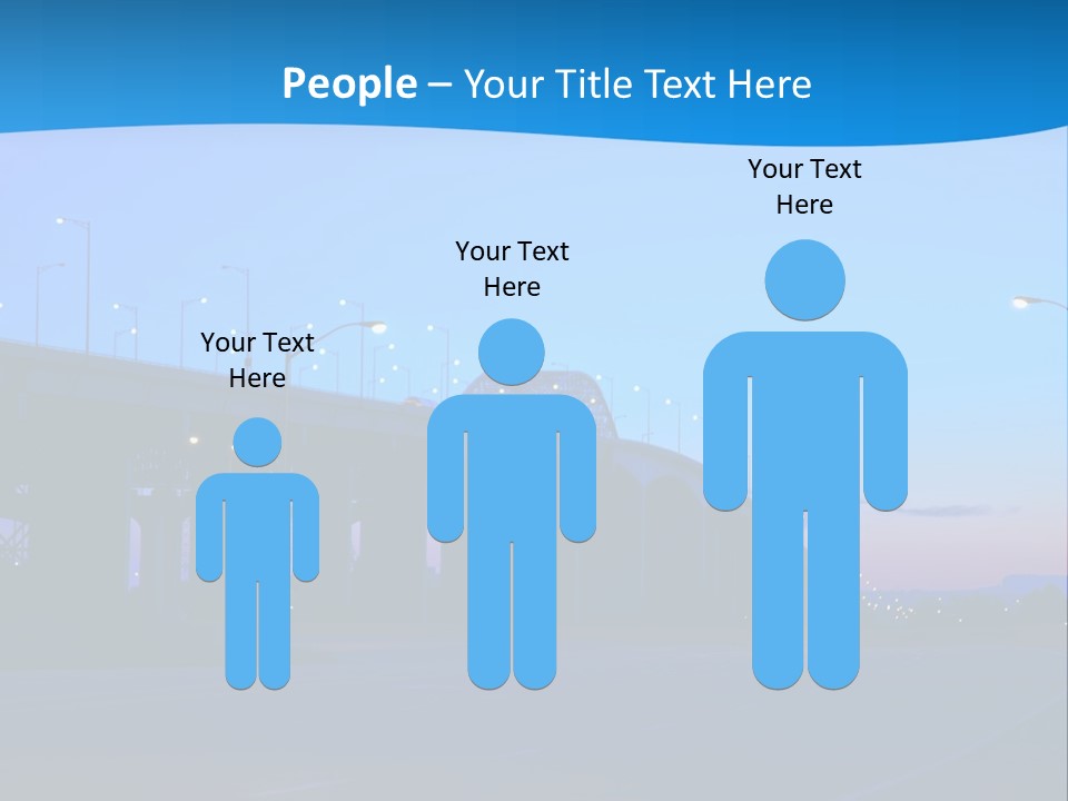 Canada Traffic Qew PowerPoint Template