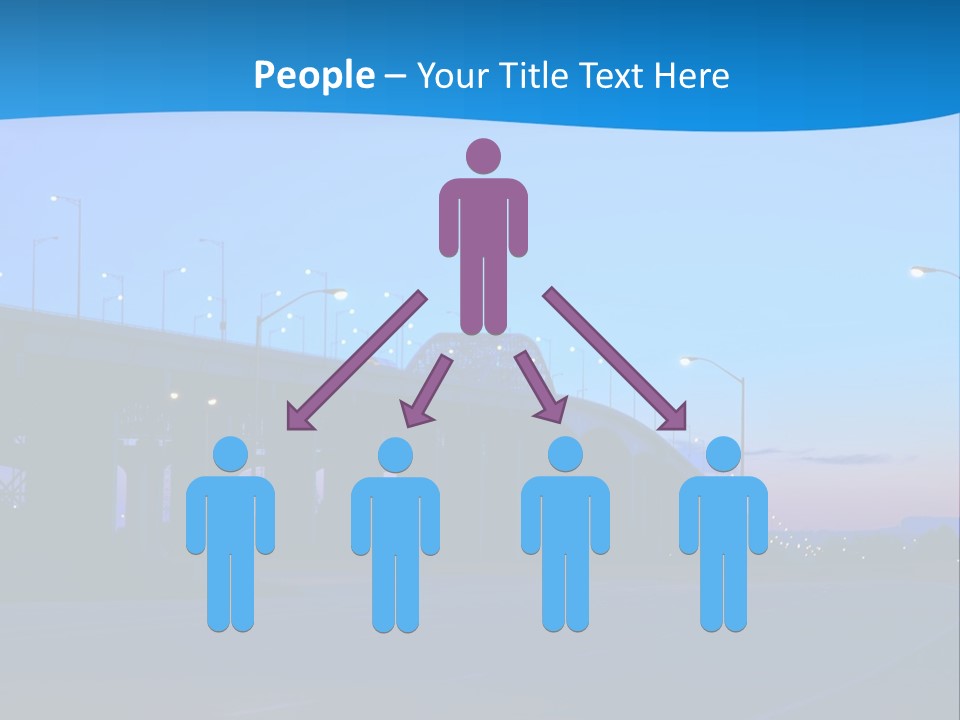 Canada Traffic Qew PowerPoint Template