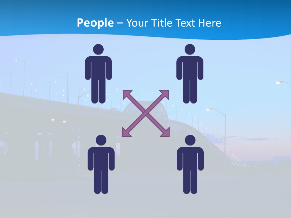 Canada Traffic Qew PowerPoint Template