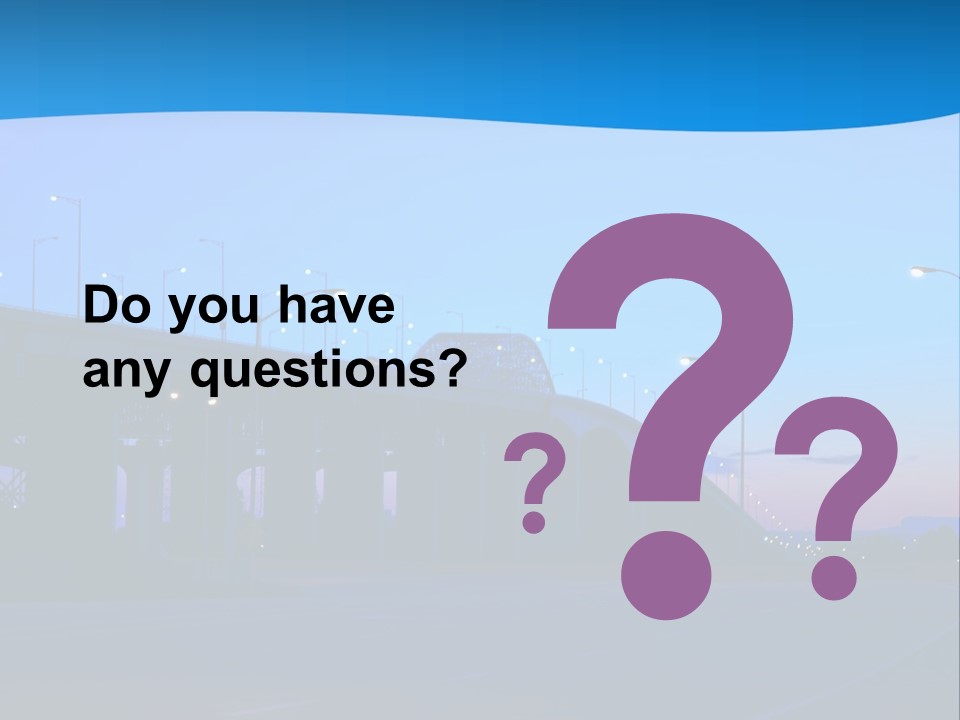 Canada Traffic Qew PowerPoint Template