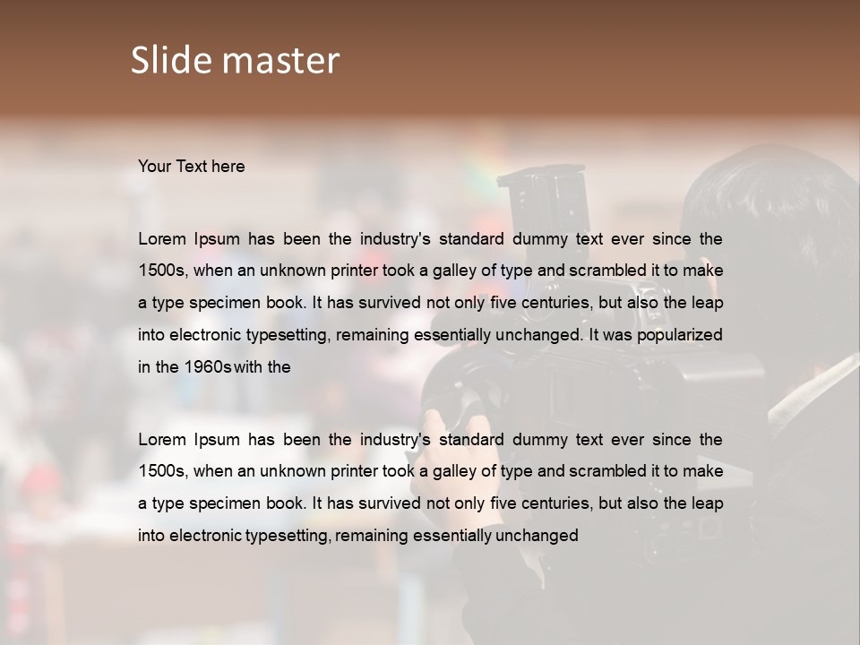 Movie Business Film PowerPoint Template