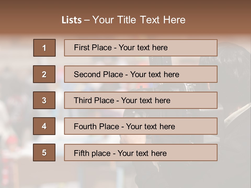 Movie Business Film PowerPoint Template