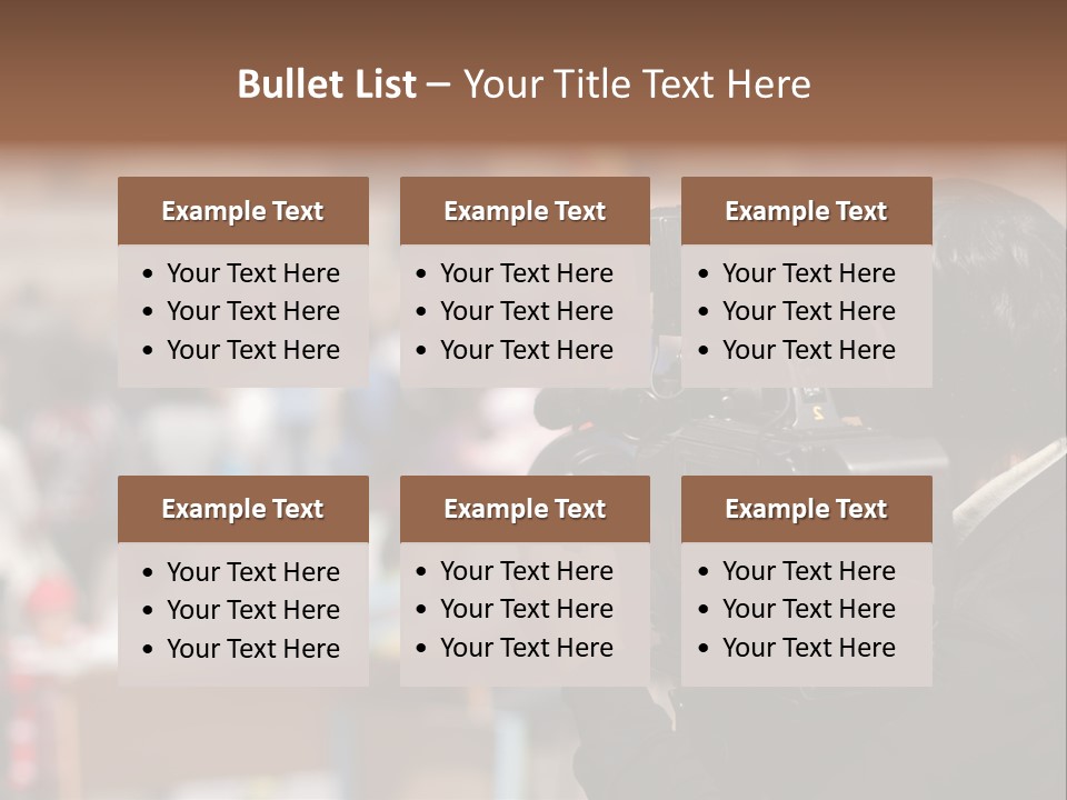 Movie Business Film PowerPoint Template