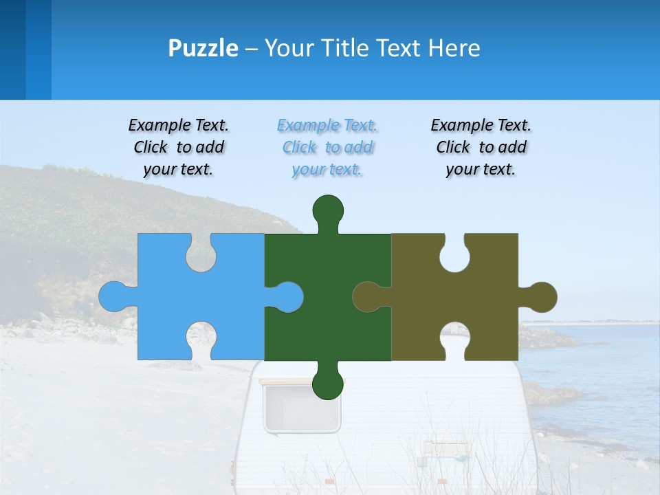 Sea Home Vacation PowerPoint Template