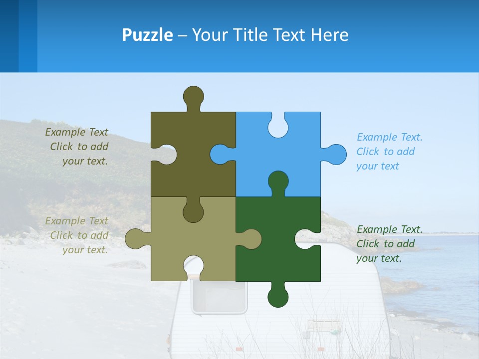 Sea Home Vacation PowerPoint Template