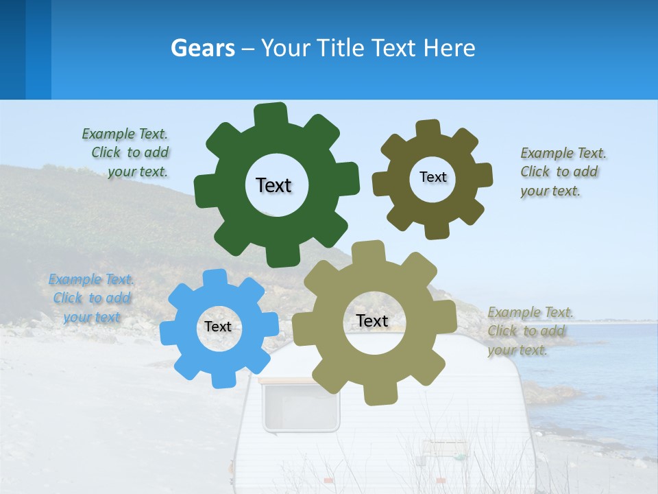 Sea Home Vacation PowerPoint Template