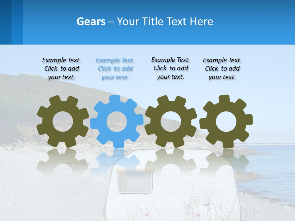 Sea Home Vacation PowerPoint Template