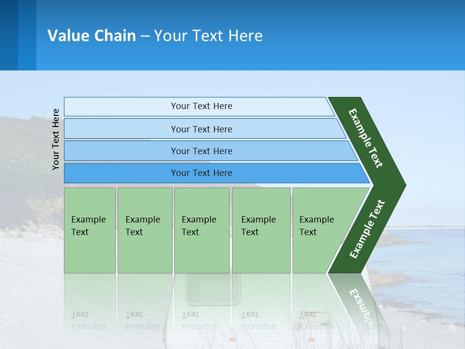 Sea Home Vacation PowerPoint Template