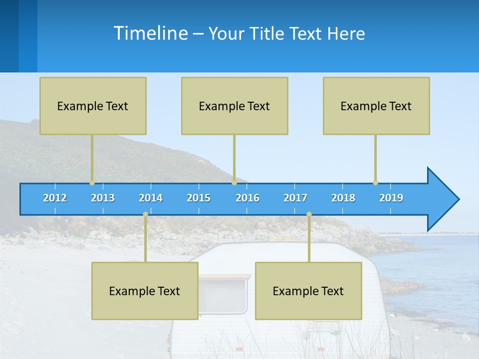 Sea Home Vacation PowerPoint Template