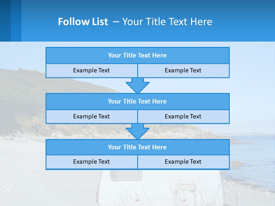 Sea Home Vacation PowerPoint Template