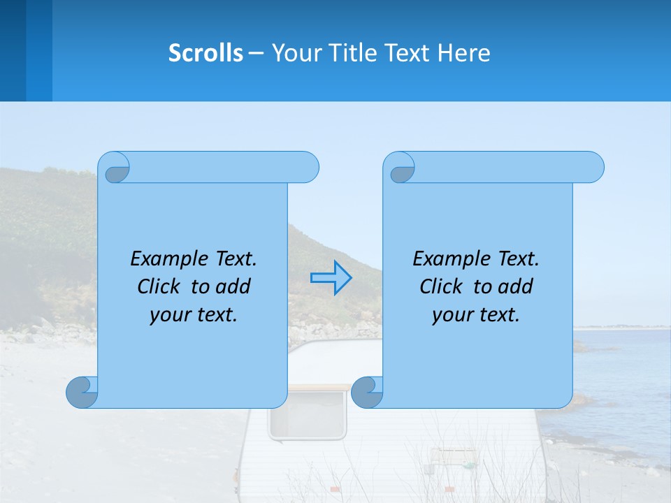 Sea Home Vacation PowerPoint Template