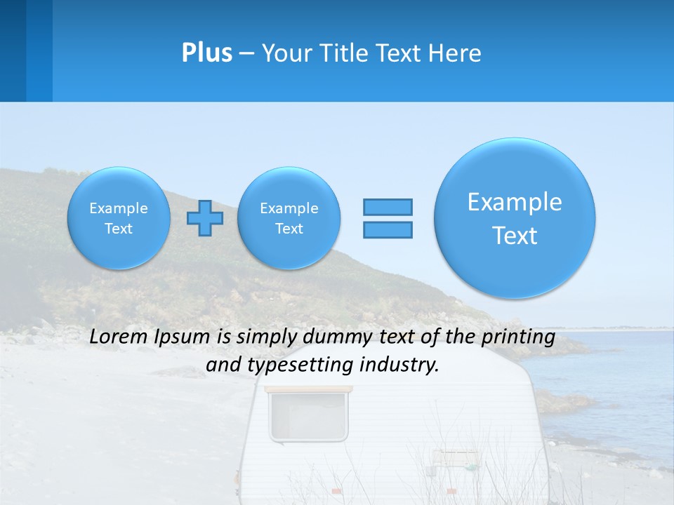 Sea Home Vacation PowerPoint Template