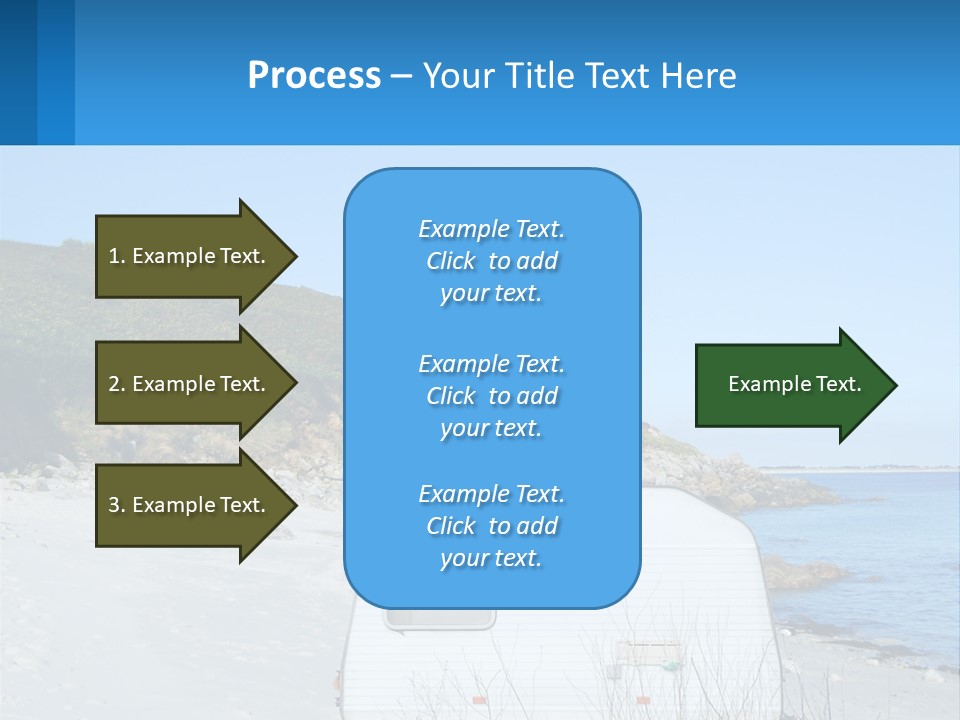 Sea Home Vacation PowerPoint Template