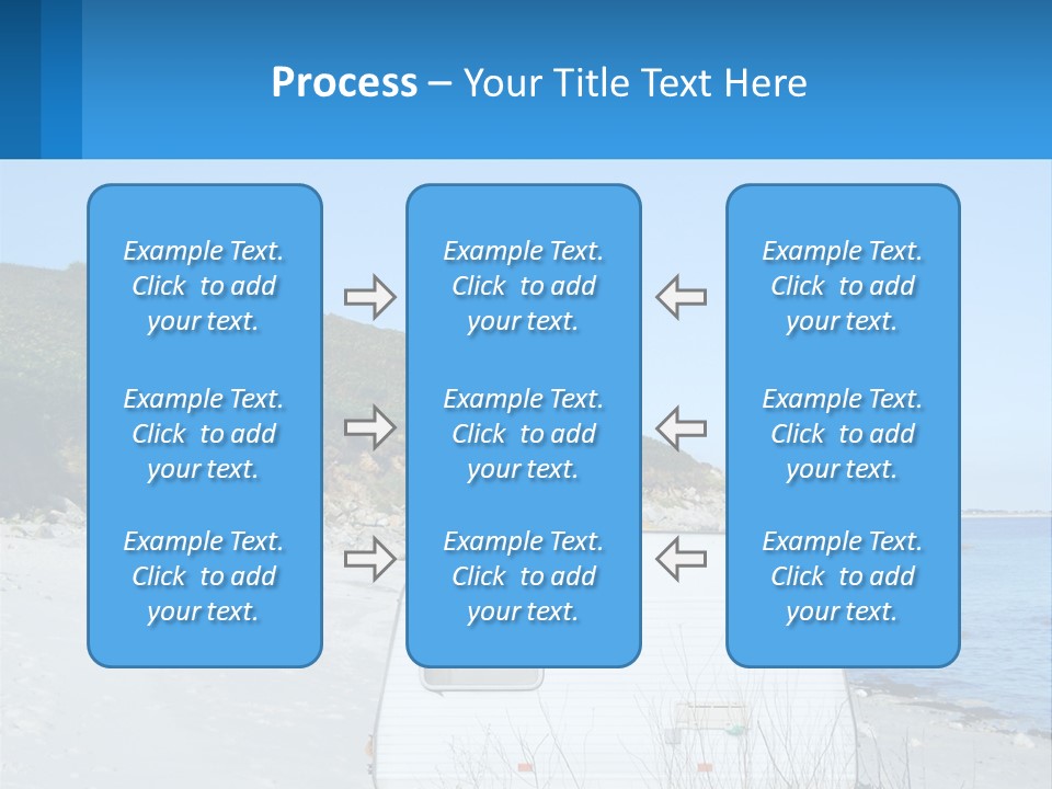 Sea Home Vacation PowerPoint Template