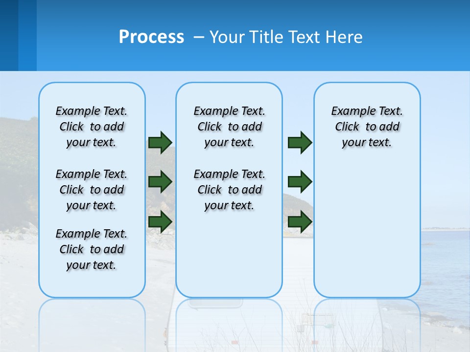 Sea Home Vacation PowerPoint Template