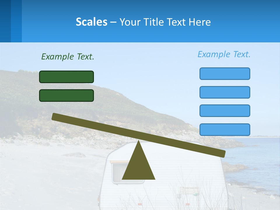 Sea Home Vacation PowerPoint Template