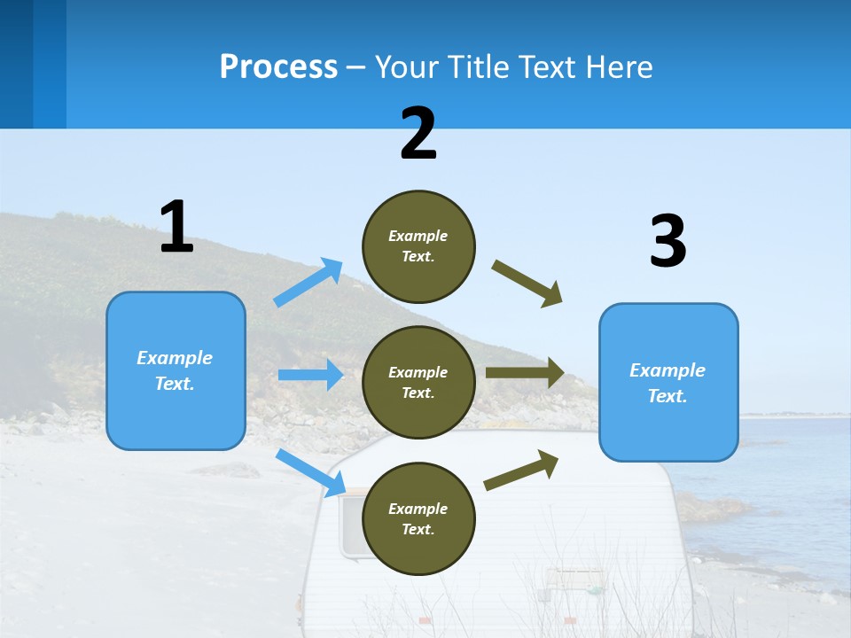 Sea Home Vacation PowerPoint Template