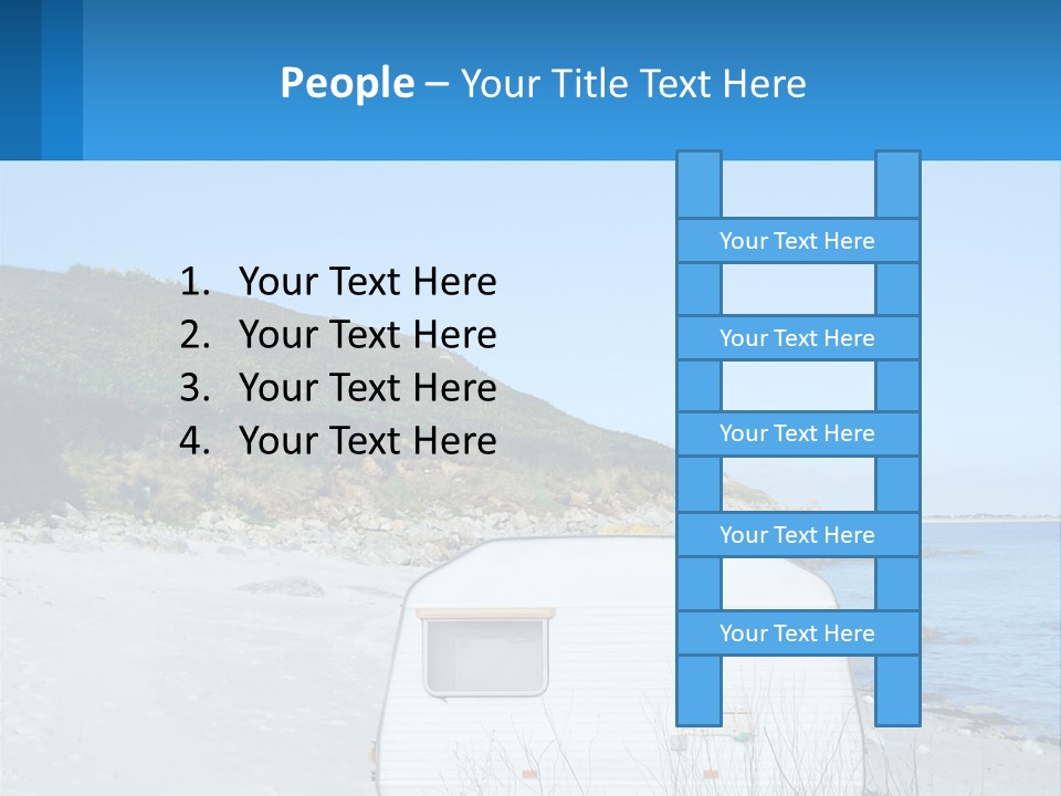 Sea Home Vacation PowerPoint Template