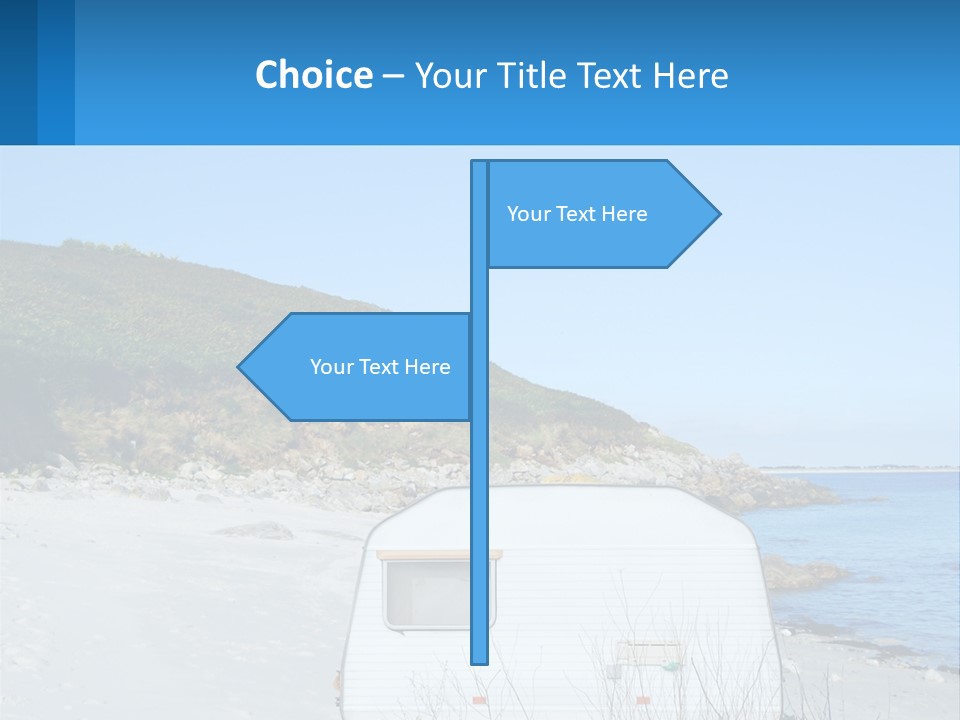 Sea Home Vacation PowerPoint Template