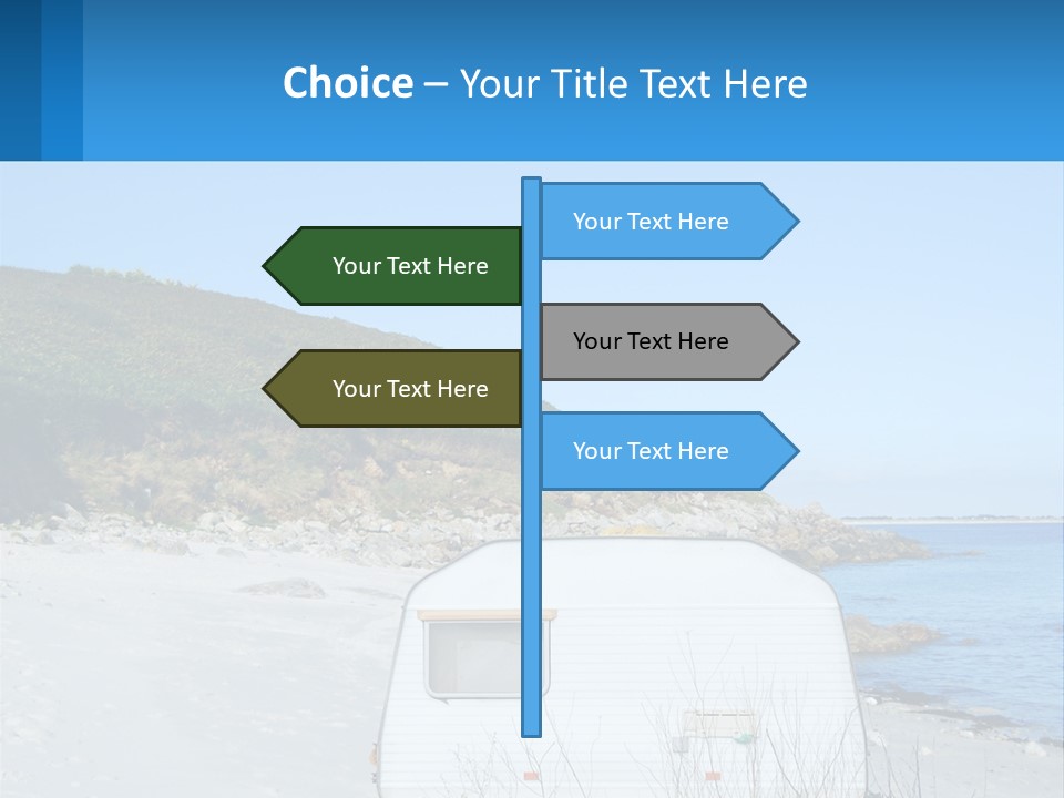Sea Home Vacation PowerPoint Template