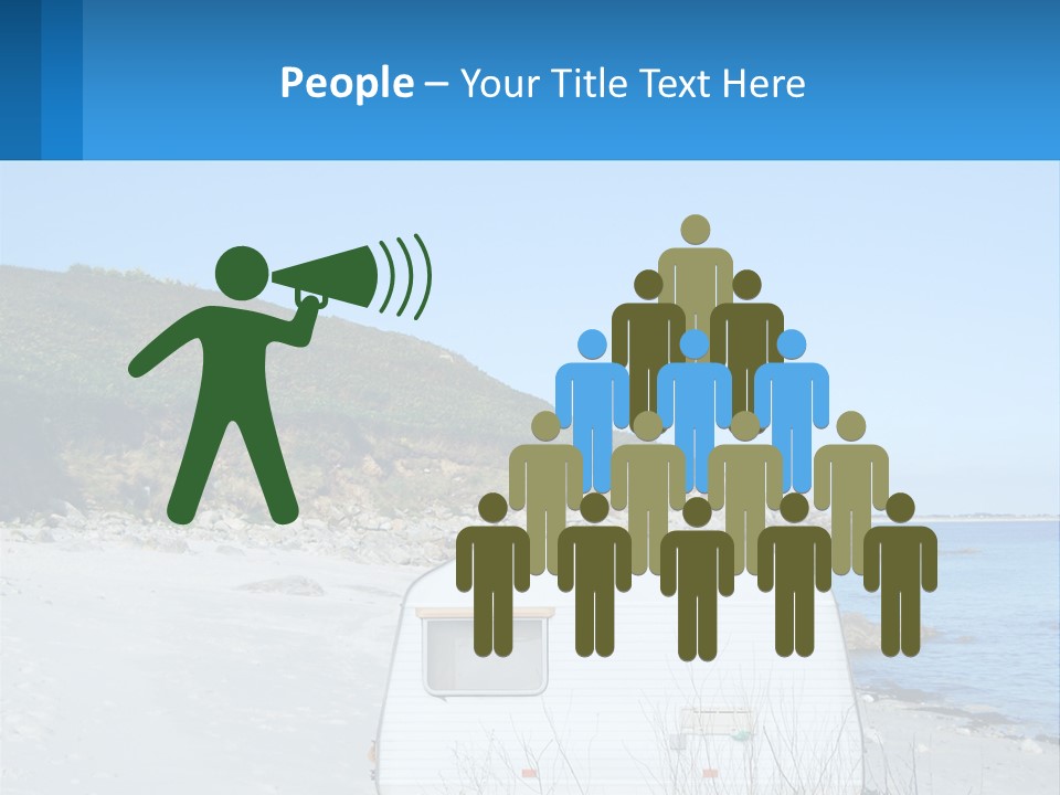 Sea Home Vacation PowerPoint Template