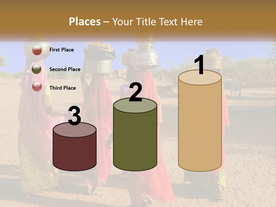 Ethnic Adventure Sand PowerPoint Template