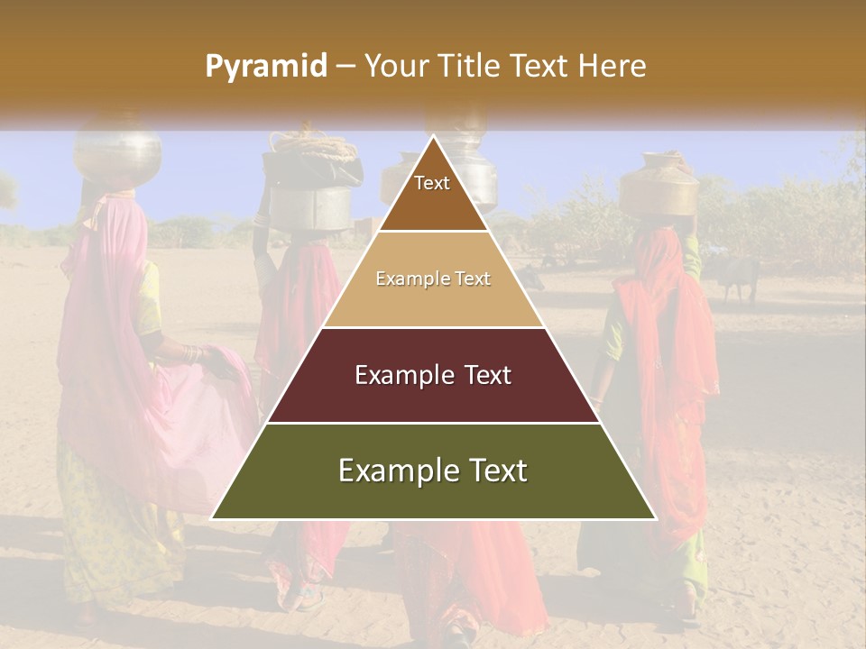 Ethnic Adventure Sand PowerPoint Template