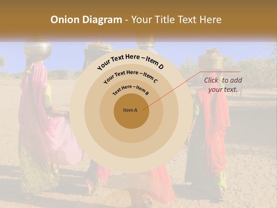 Ethnic Adventure Sand PowerPoint Template