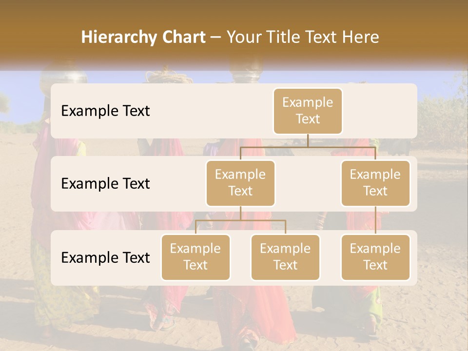 Ethnic Adventure Sand PowerPoint Template