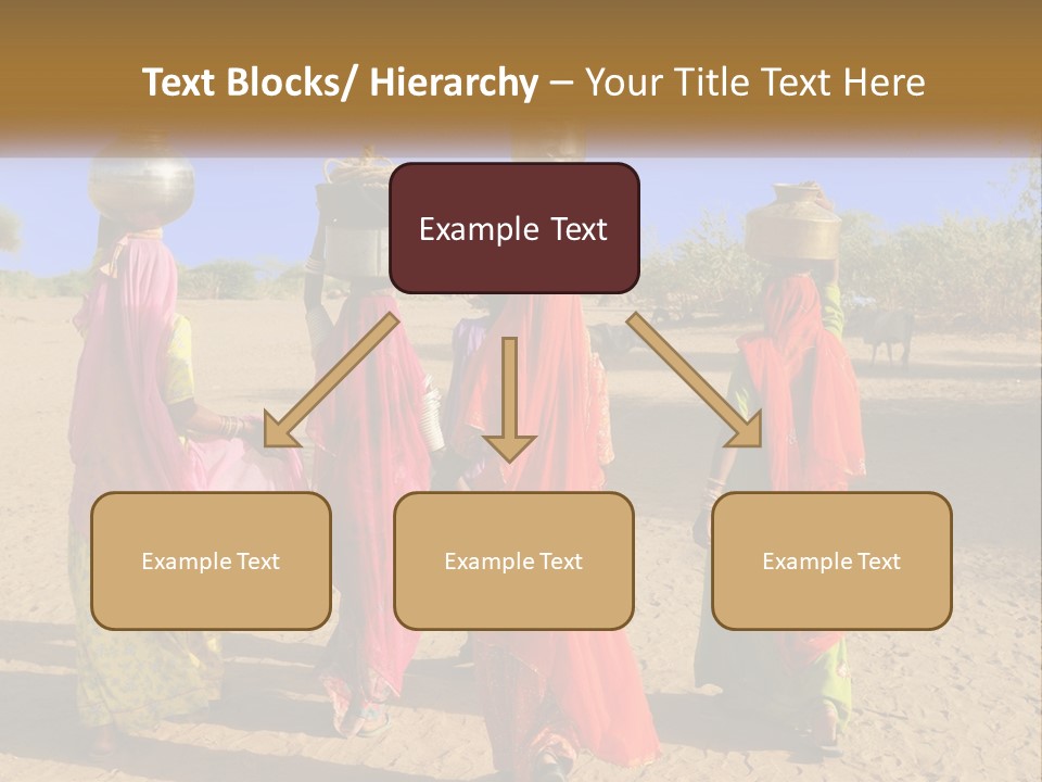 Ethnic Adventure Sand PowerPoint Template